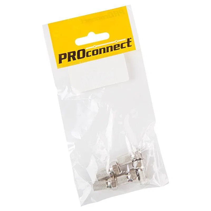 F-SAT 连接器（带橡胶密封圈）（5个装）PROCONNECT 05-4005-4-9