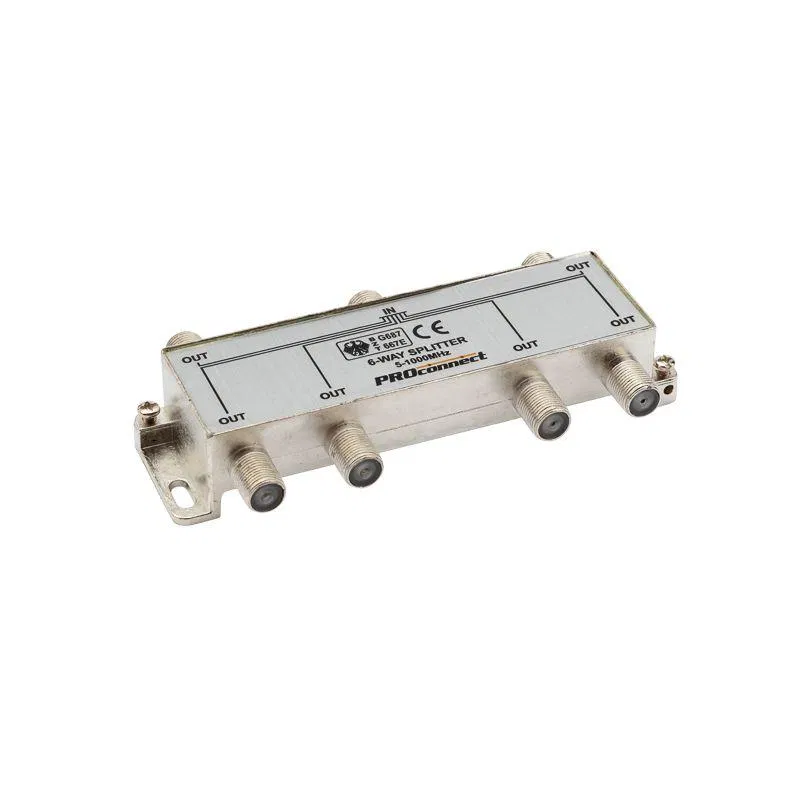F型接口T分路器 5-1000 MHz PROCONNECT 05-6024