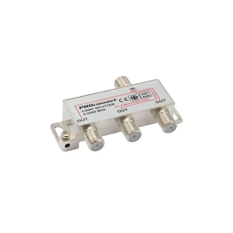 T-divider TVh3 under F connector 5-2500 MHz "SPUTNIK" PROCONNECT 05-6202-4