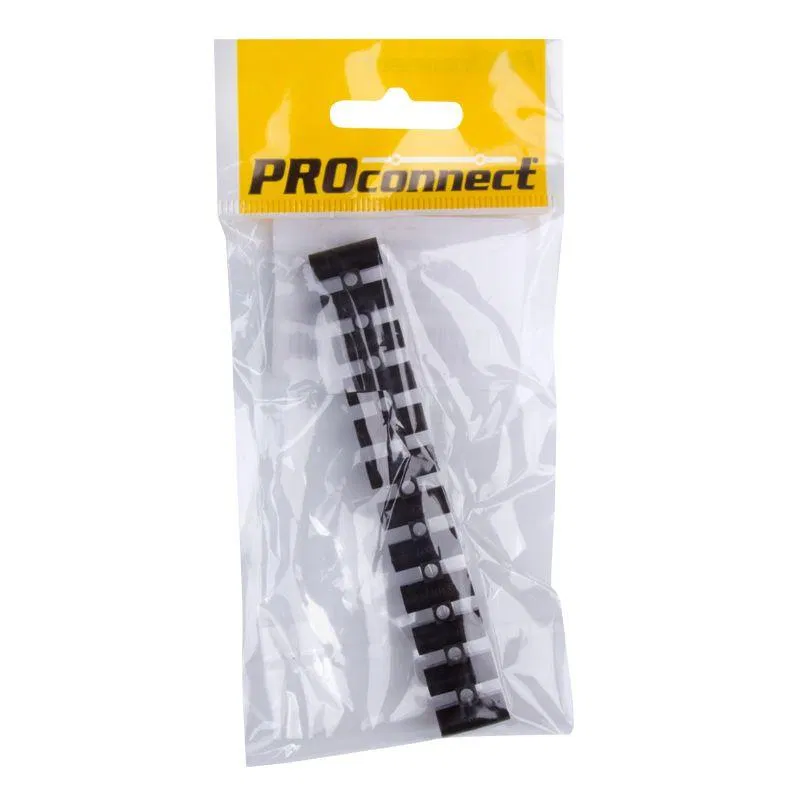 Terminal block KV-6 6mm2 6A polypropylene black (ind. pack.) PROCONNECT 07-5006-2-9