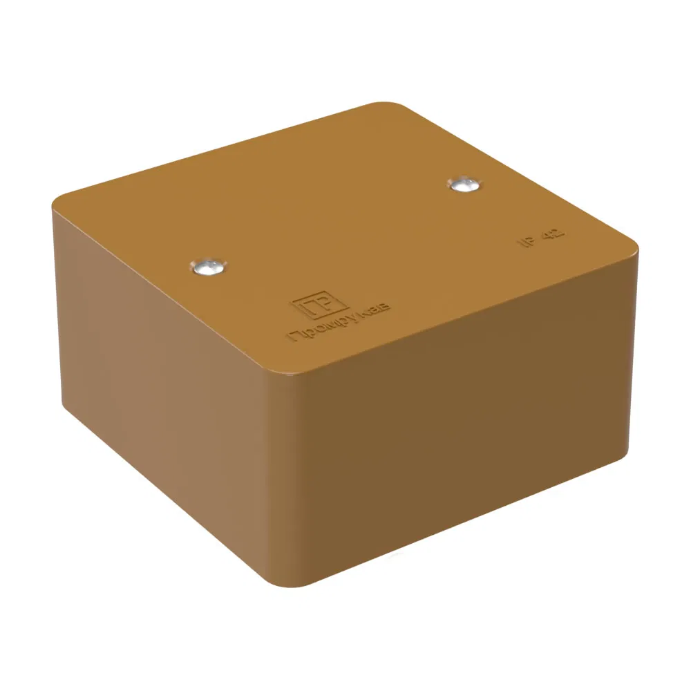 Universal box for cable duct 40-0460 halogen-free (HF) square 85x85x45 (152pcs/box) Promruka