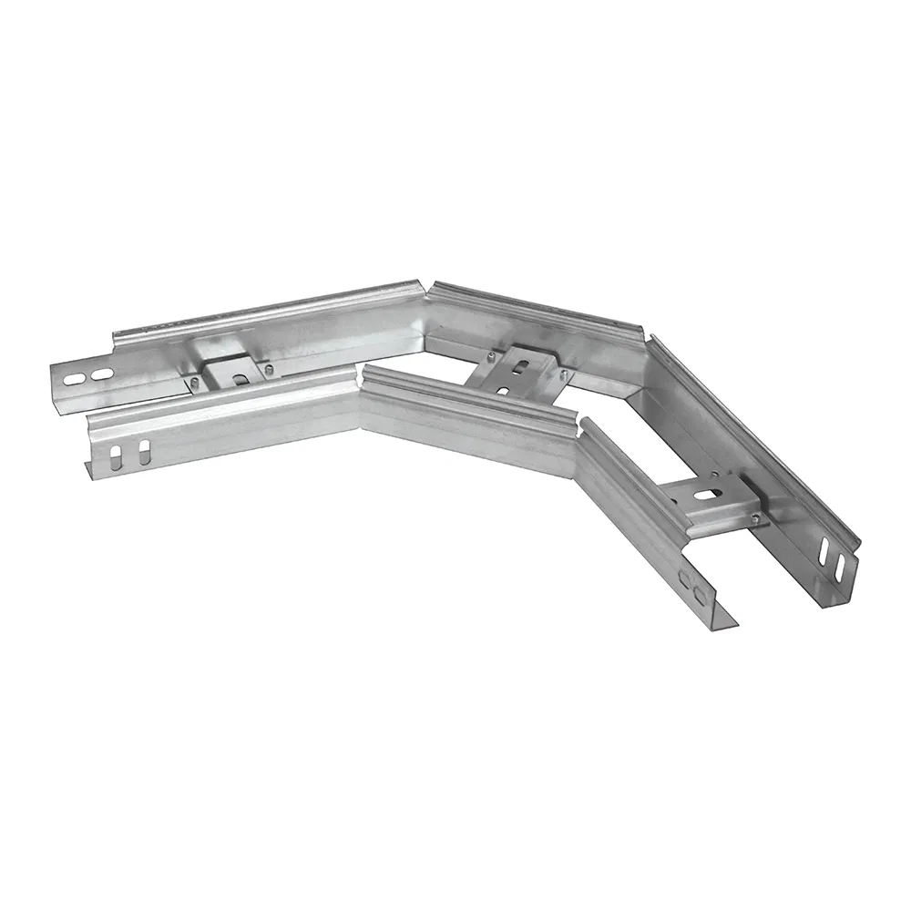 Horizontal angle 90 degrees stair 200x50 HDZ (1.5 mm) Promrukav PR08.12272