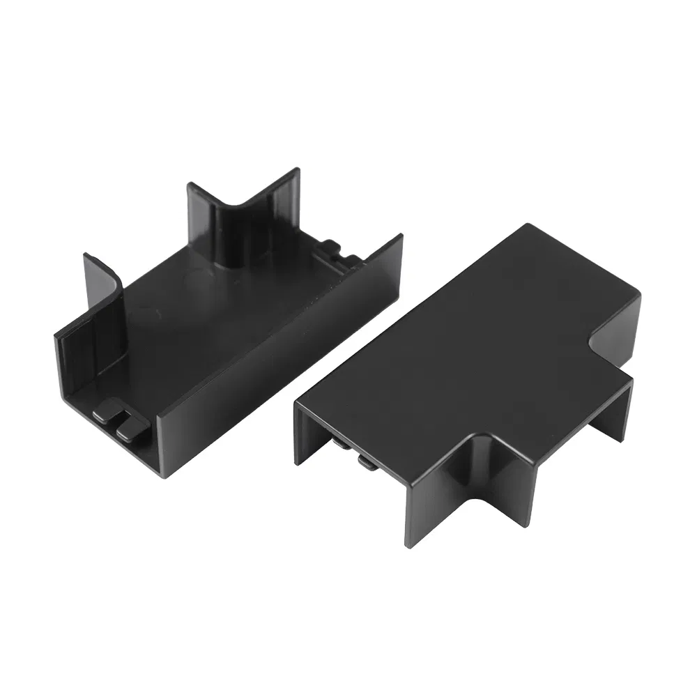 T-shaped angle 16x16 black (4 pcs/set) Promrukav PR08.12866