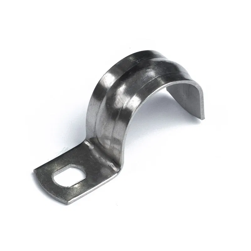 Single-eyelet clamp SMO(INOX) d25-26mm metal (pack of 20pcs) Promrukav PR08.20791