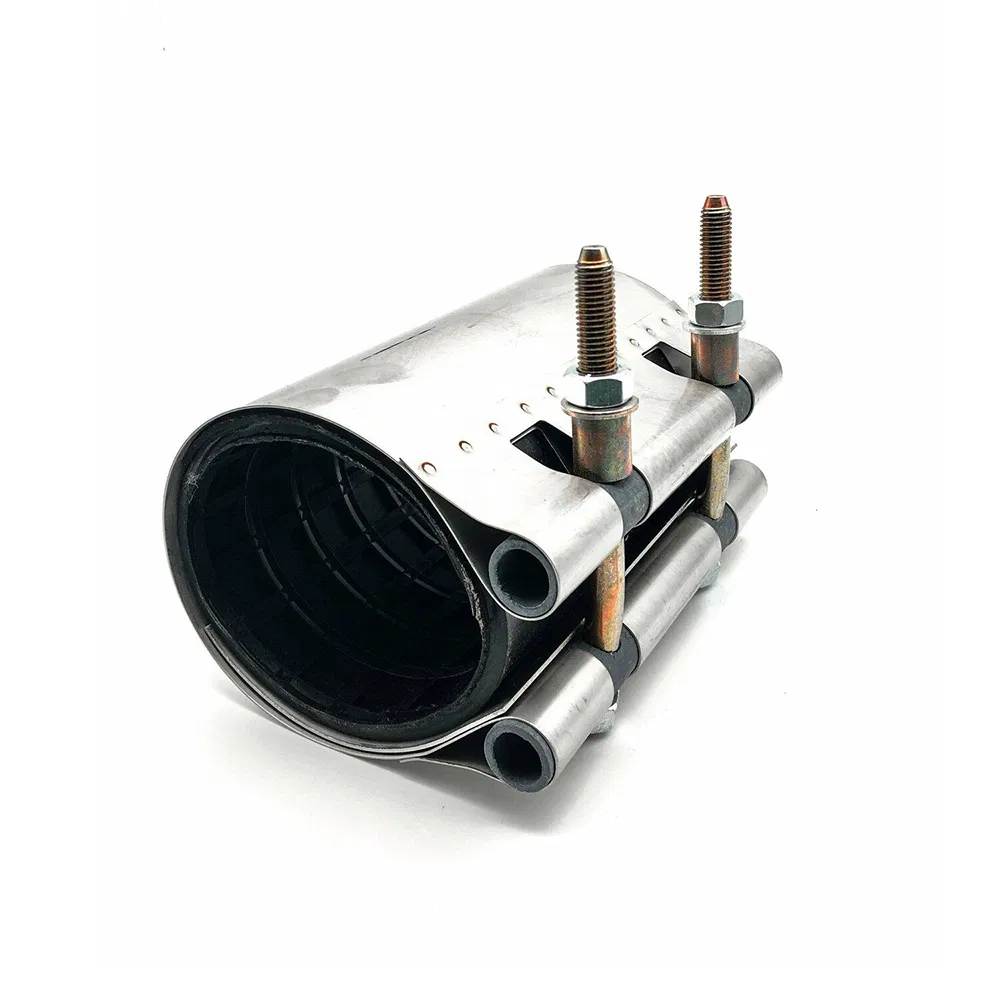 Repair clamp L-200 stainless steel 219-230 mm Промрукав PR08.26227