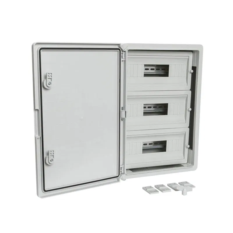 Корпус пластиковый распределительный ЩРН-45 IP65 сер. дверь 500х350х190 Промрукав PR08.26500