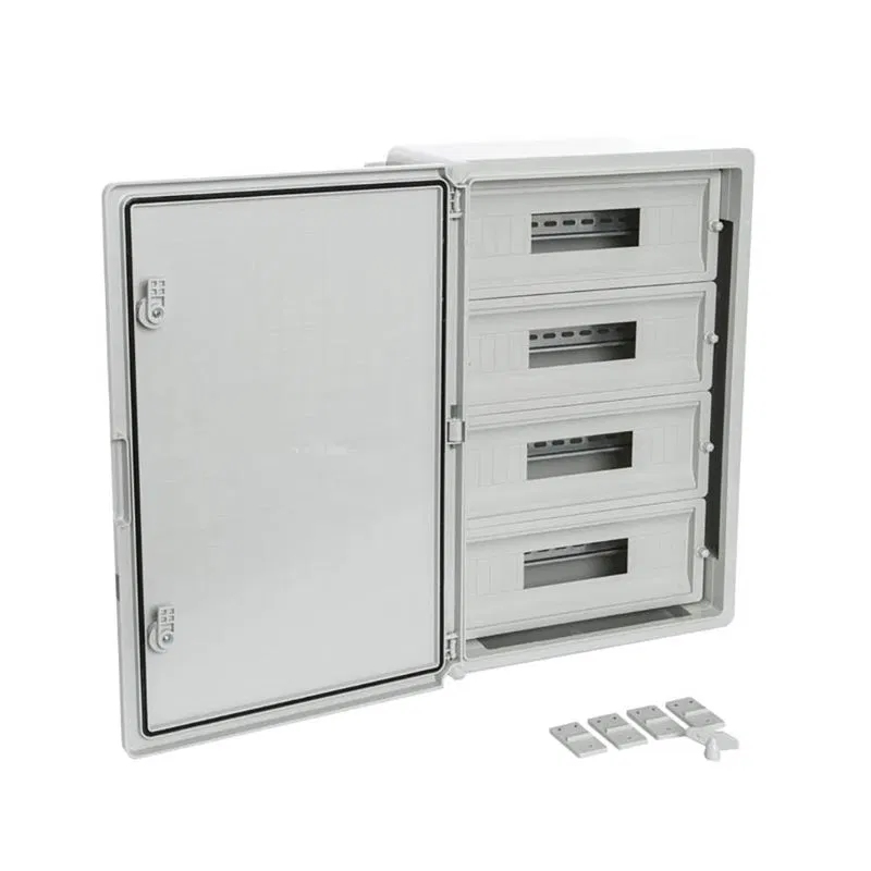 Корпус пластиковый распределительный ЩРН-60 IP65 сер. дверь 600х400х200 Промрукав PR08.26501