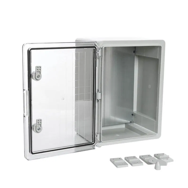 Корпус ЩМП 400х300х220 IP65 прозр. дверь с монтажн. панелью пластик. Промрукав PR08.26512