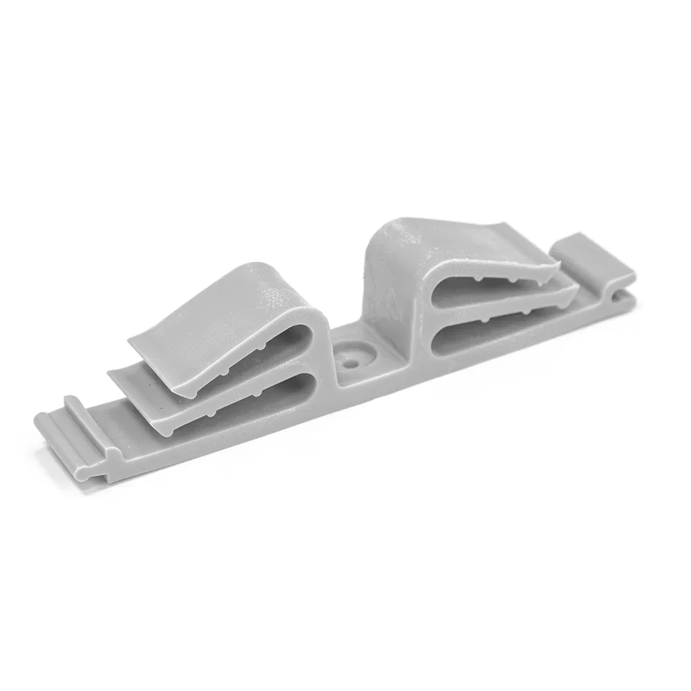 Double-sided round cable holder for direct mounting for 12 places dia. (pkg. 25pcs) Promrukav PR08.26526