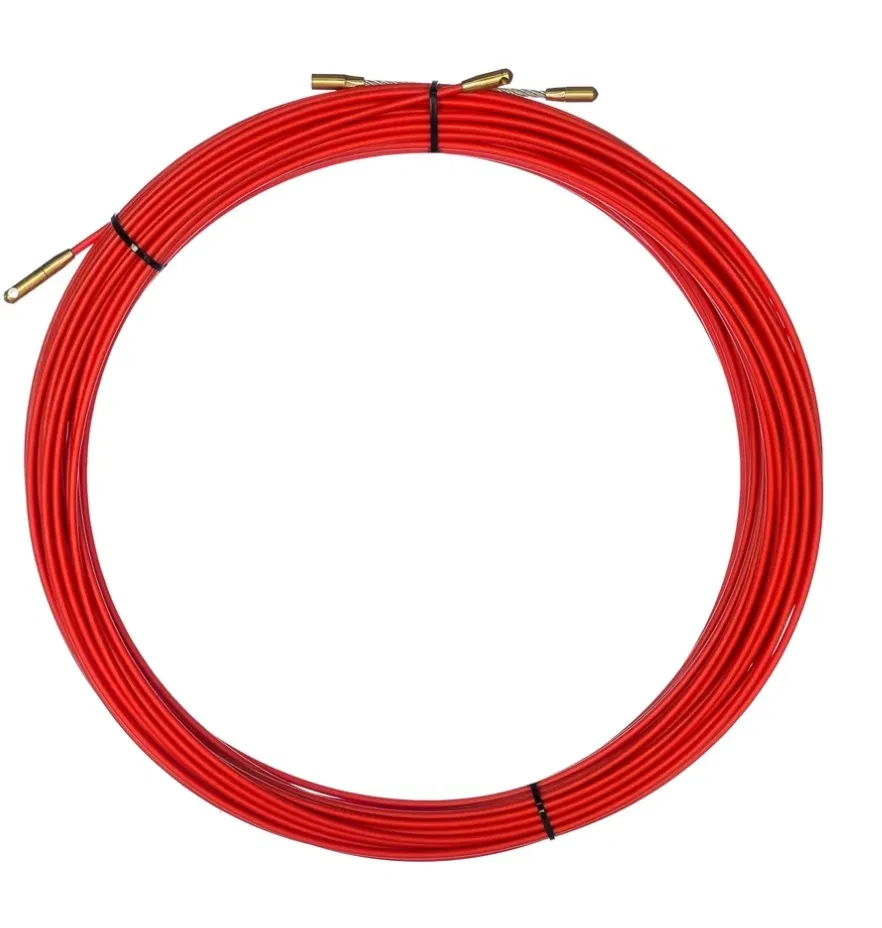 Cable puller (mini-ultrasonic tester in a coil), fiberglass rod, d=3.5 mm, 25 m Promrukav PR08.29003