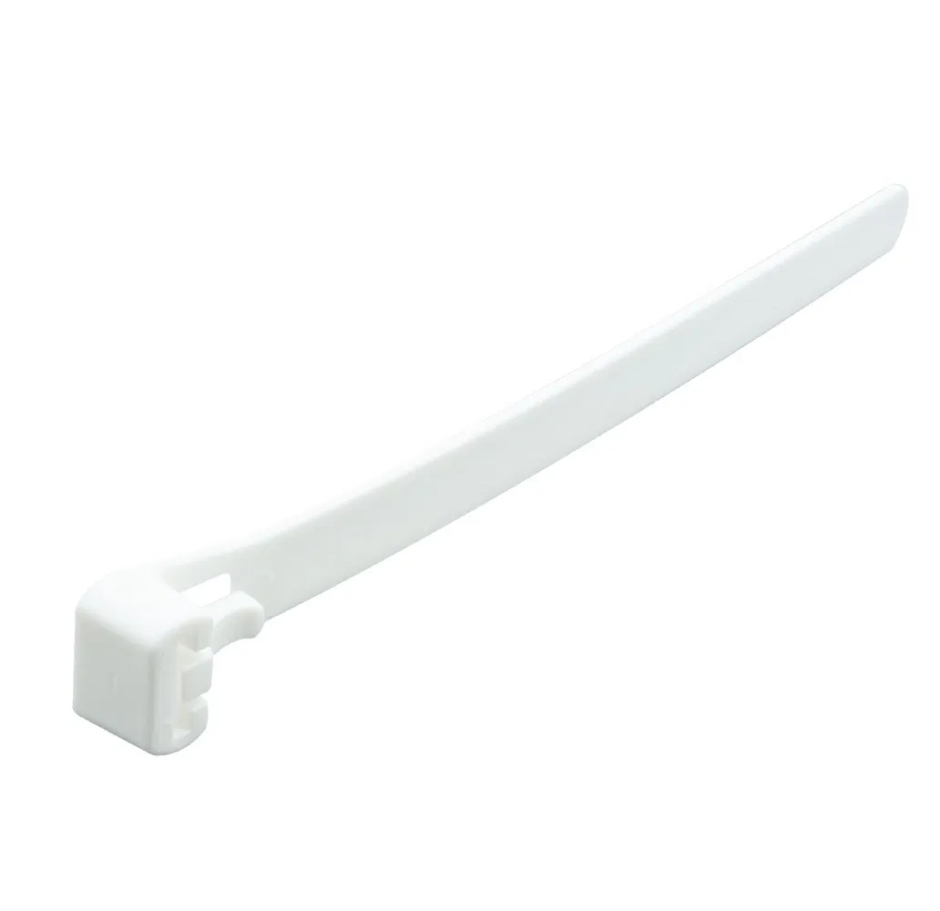 Reusable cable tie 200 x 7.5 mm (white) (50 pcs/pack) Promrukav PR08.29309