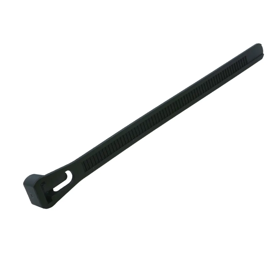 可重复使用扎带 300 x 7,5 mm (黑色) (50 шт/500 шт u/box) Промрукав PR08.29317