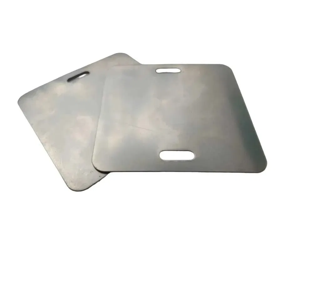 Cable tag U-134 55x55mm INOX (square) (pack of 5pcs) Promrukav PR08.29499