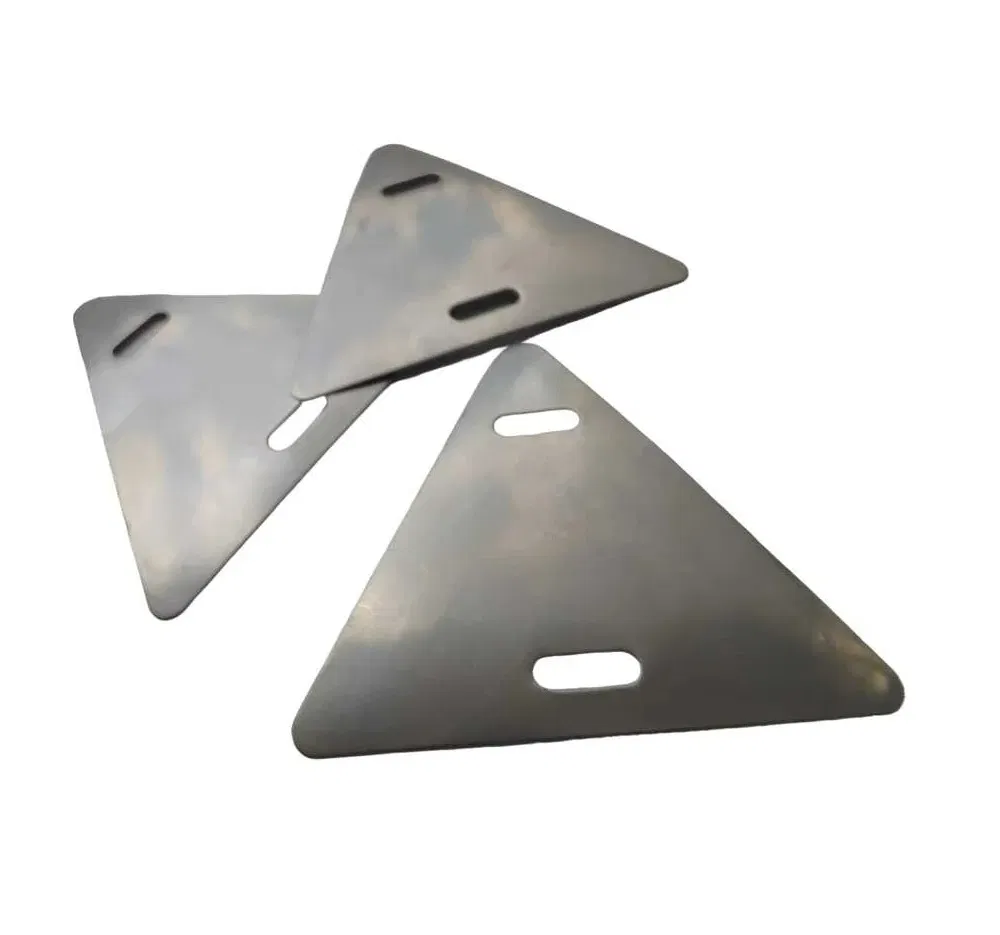 Cable tag U-136 62x55mm INOX (triangle) (pack 5pcs) Promrukav PR08.29501