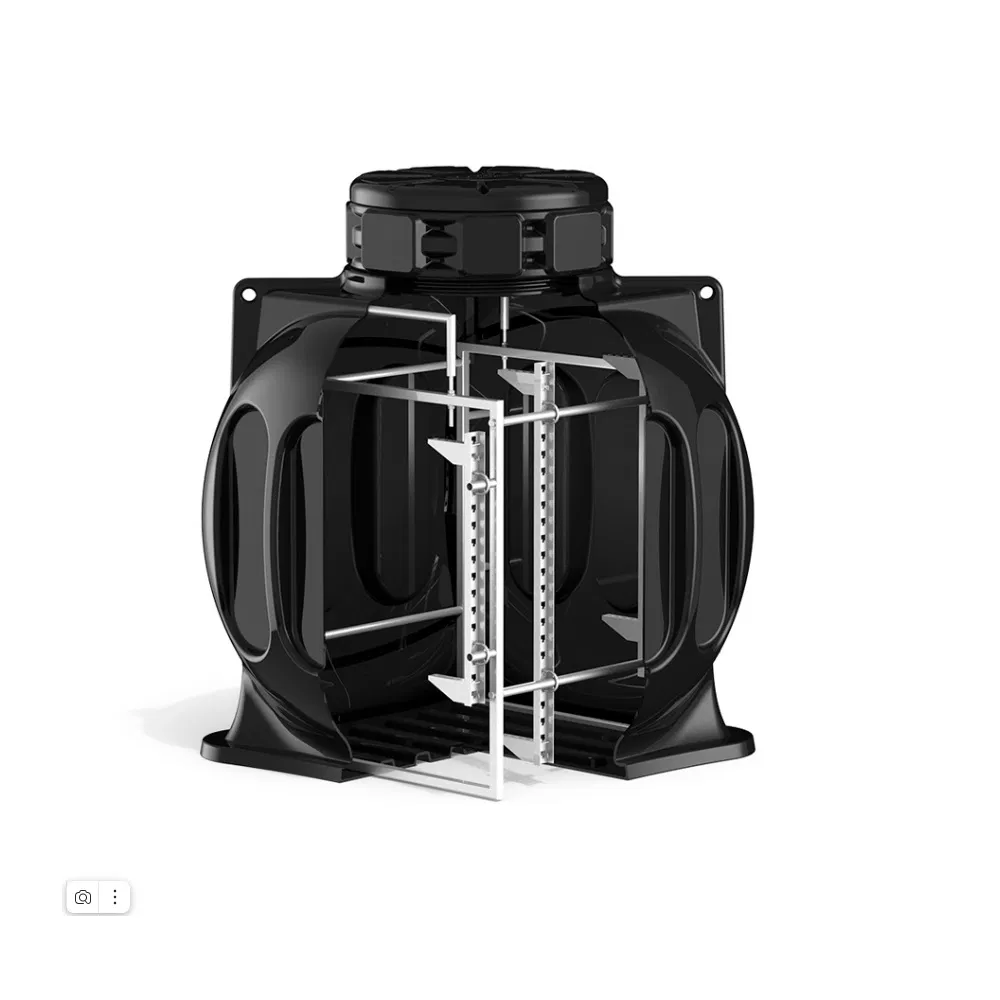 Plastic well KS-5M with frame with additional neck D780 H200, with lid D780 PR08.32398 Promrukav