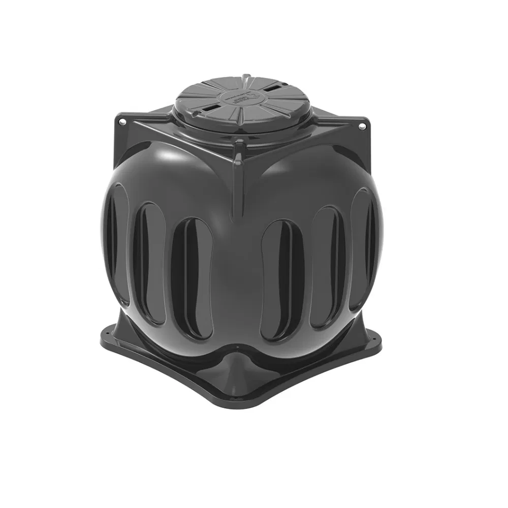 Пластиковый колодец КС-5М с переходной муфтой и крышкой D560 PR08.32400 Промрукав