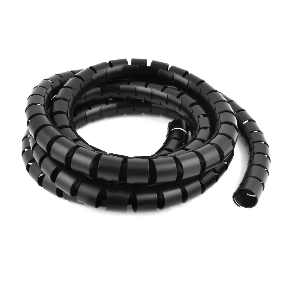 黑色柔性塑料保护螺旋管 50 mm (25 m/уп) Промрукав PR08.32539
