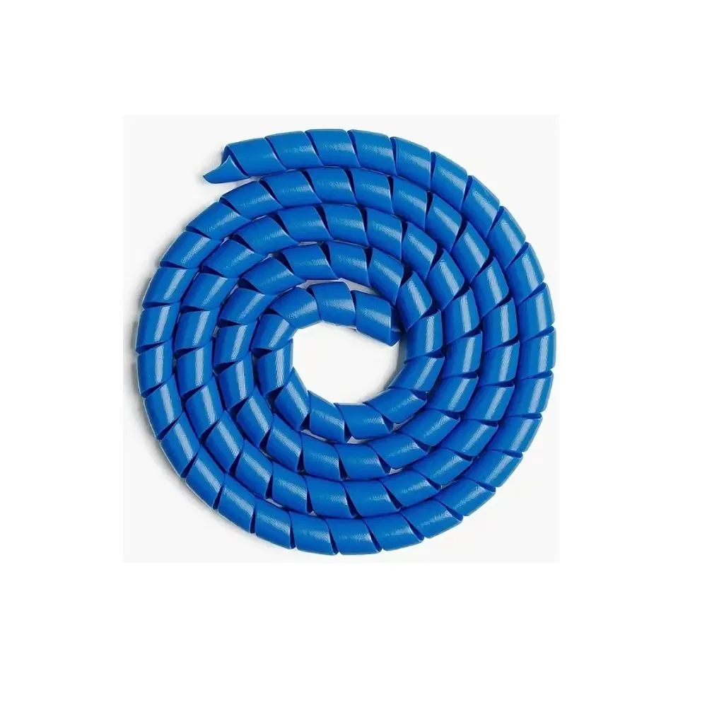 Protective plastic spiral 20 mm (3 m/pk) blue Promrukav PR08.33210