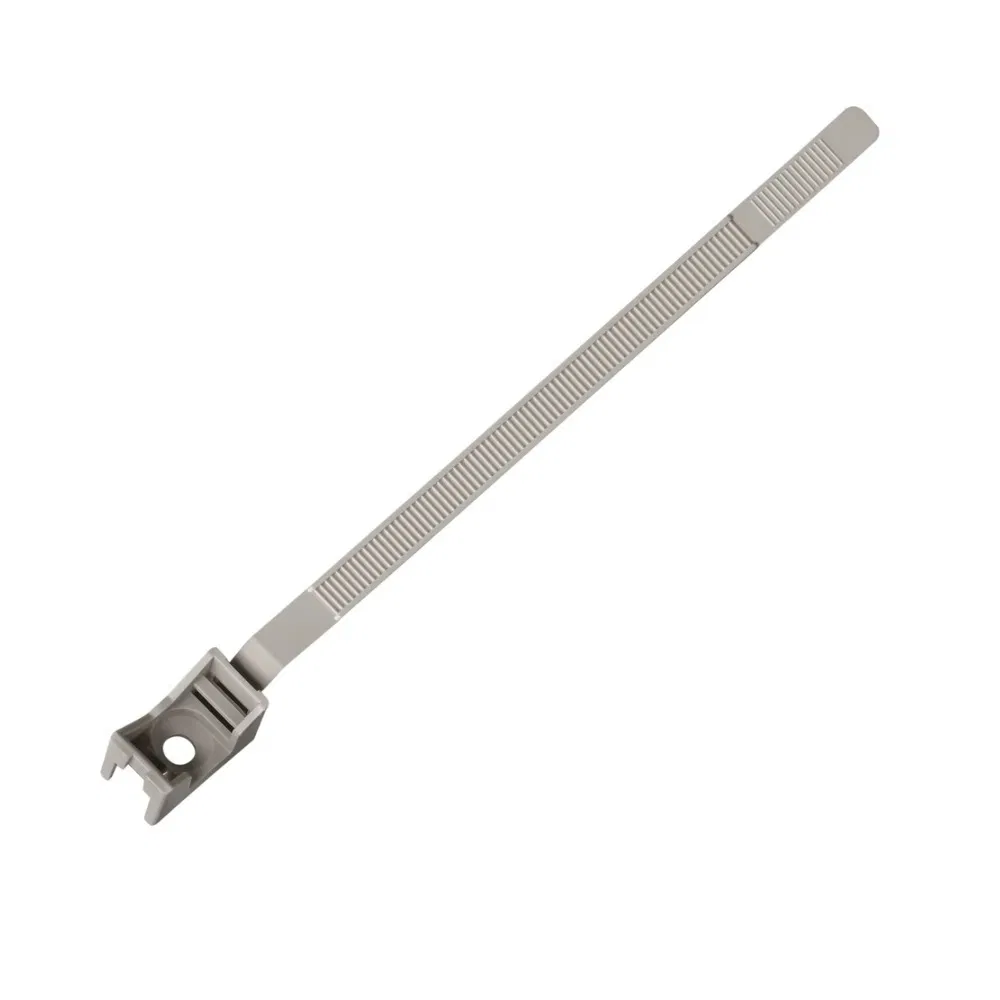 Clamp holder with tie-down 16-32 mm grey (30 pcs/pack) Promrukav PR08.34477