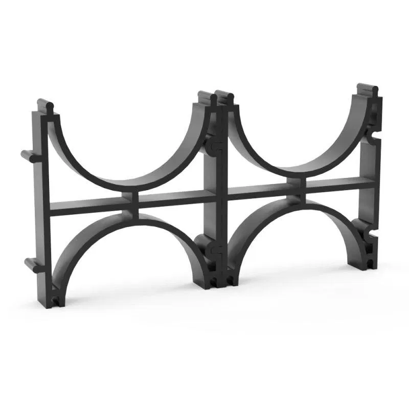 Cluster for double-wall pipes d110 mm, double, two-sided Promrukav