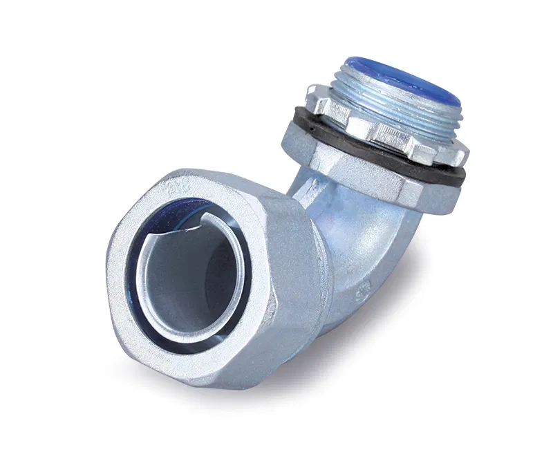 Inlet coupling for metal conduit VM(90)-38 (RKn(90)-38 (1 1/2"), nut for wrench) Promrukav