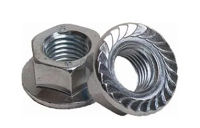 Гайка с насечкой оцинкованная М16 (DIN 6923) (уп.100шт) Промрукав PR08.3888