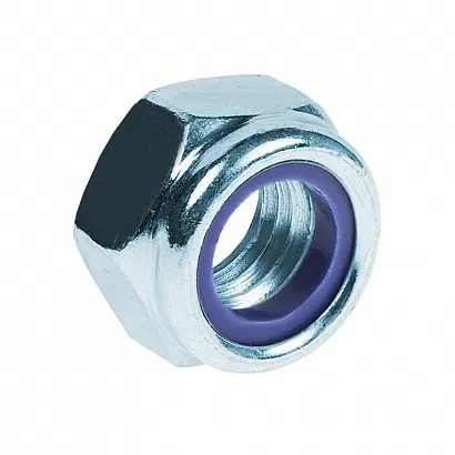 Гайка М10 с контрящим кольцом (DIN 985) (1000 шт/уп) Промрукав PR08.39584