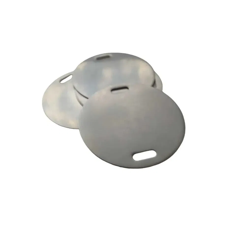 Cable tag U-135, round, diameter 55 mm (50 pcs/pack) (INOX) Promrukav PR08.40713