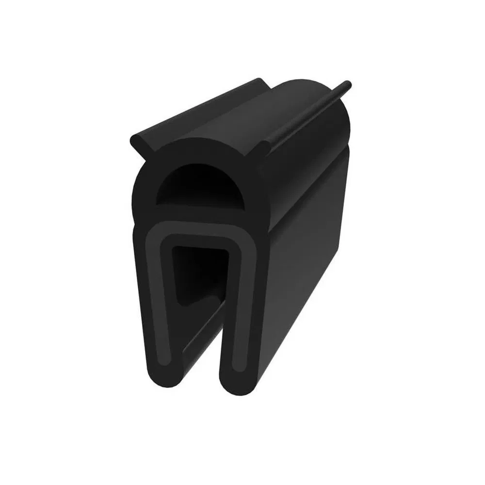 Edge protection tape with metal cord (1.0 - 2.0 mm) (10 m/pk) Promrukav PR08.40741