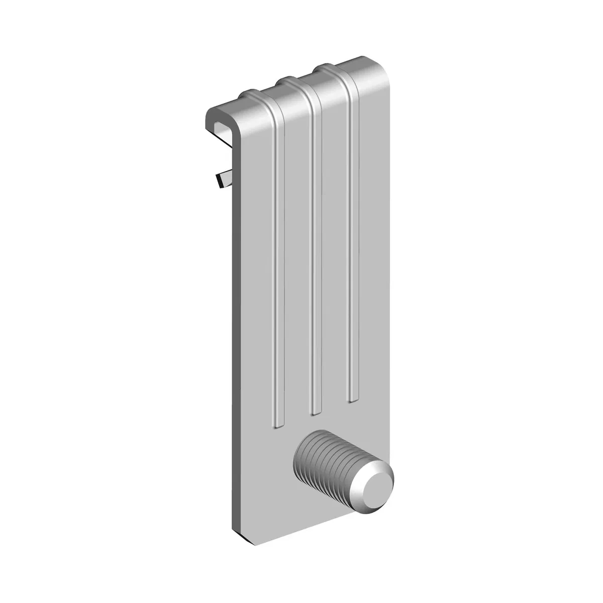 Vertical beam clamp 1-5 mm with M6x10 screw Promrukav