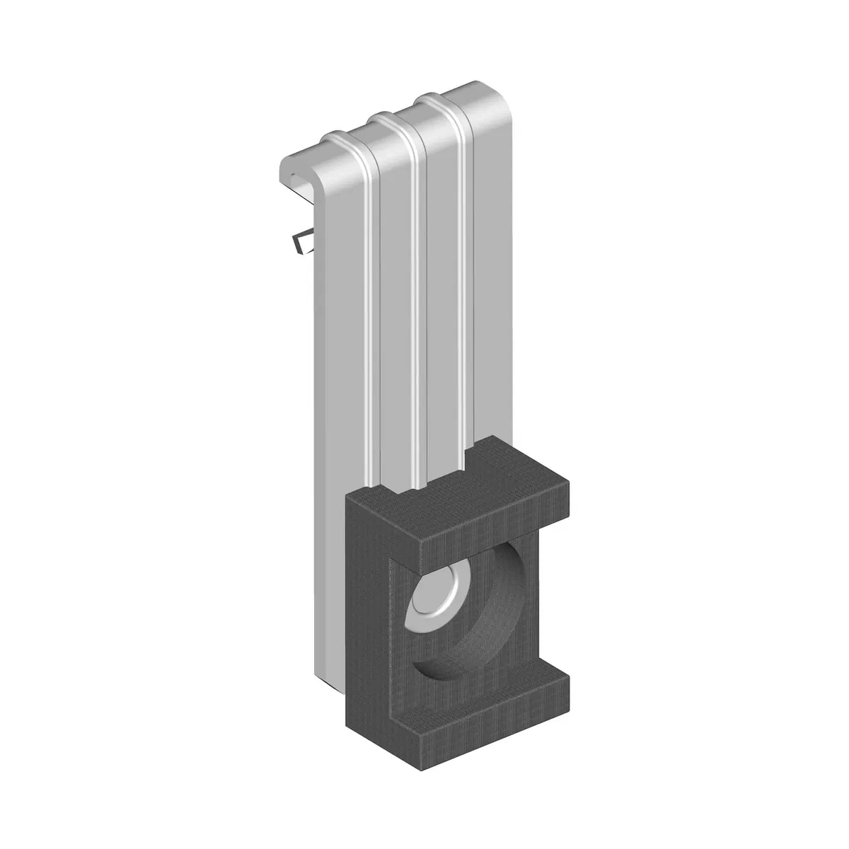 Vertical beam clamp 1-5 mm for nylon tie Promrukav