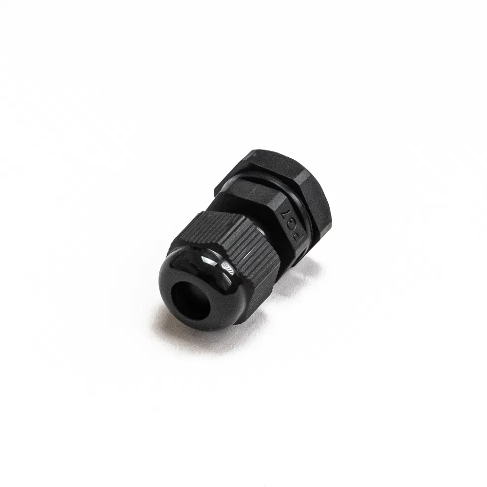 Сальник PG 7 (IP68) d отверстия 3-6,5 мм черный (3 шт/уп) Промрукав