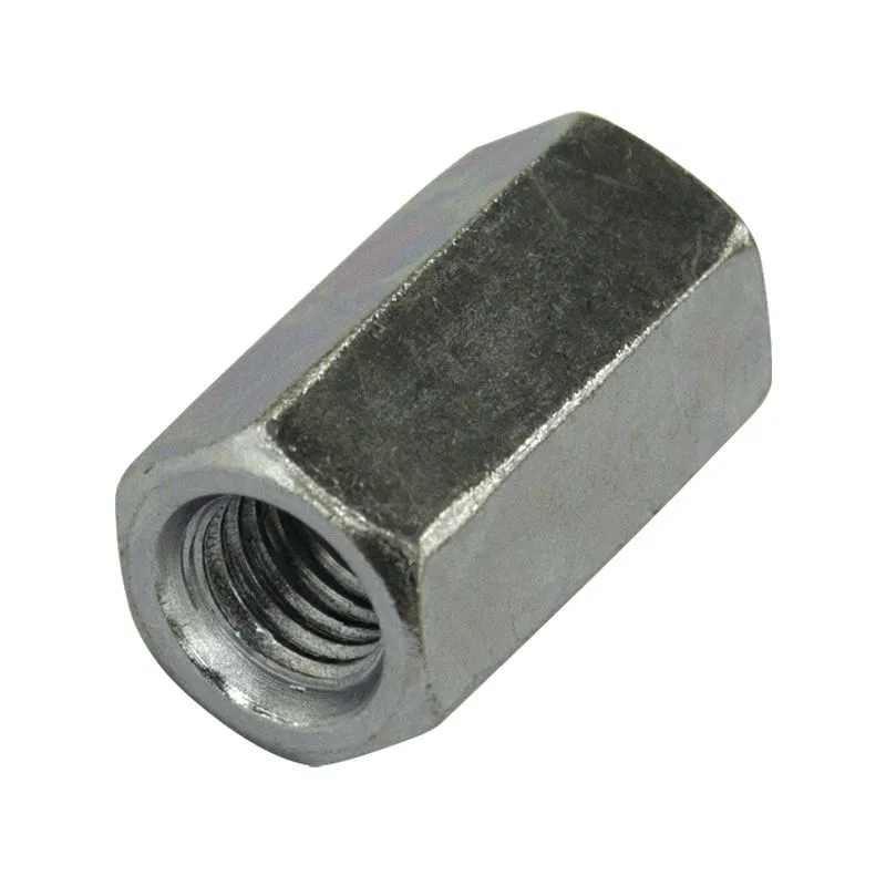 Stainless steel coupling nut (A2) M6 (DIN 6334) (100 pcs/pack) Promrukav
