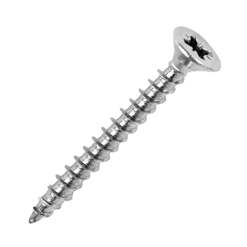 Universal self-tapping screw countersunk head 5x40 zinc (pack 1000pcs) Promrukav PR08.8855