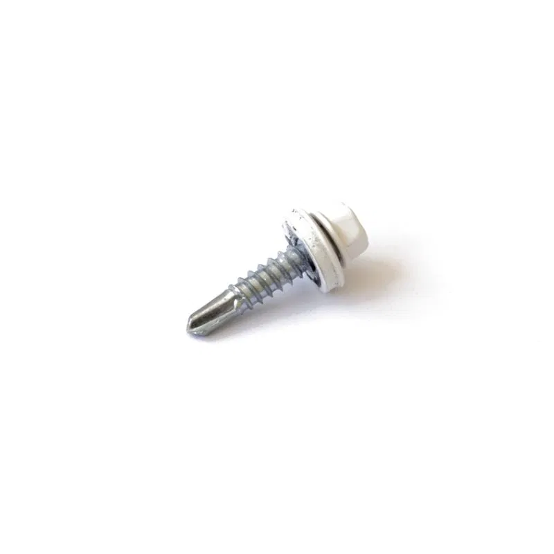 Саморез кровельный 4.8х28 RAL 9003 бел. (уп.10шт) Промрукав PR08.9443