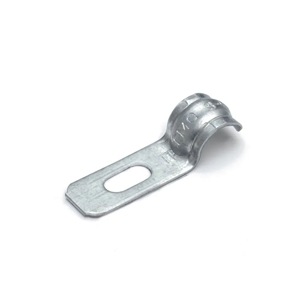 Reinforced single-leg fire-resistant metal clip СМОУ d8-9 mm (100pcs/4000pcs pkg/box) Promrukav PR13.02396