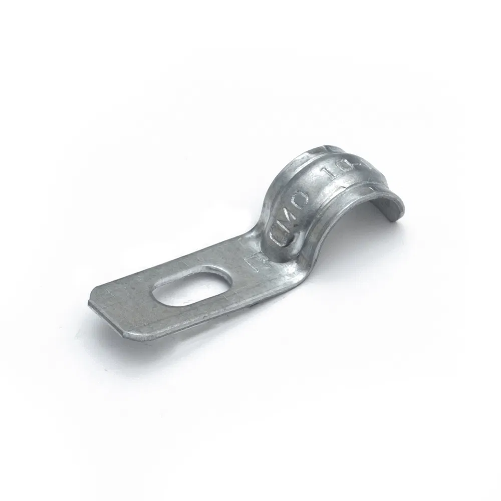 Single-leg reinforced fire-resistant metal clip SMOY d10-11 mm (100pcs/3000pcs pkg/box) Promrukav PR13.02397