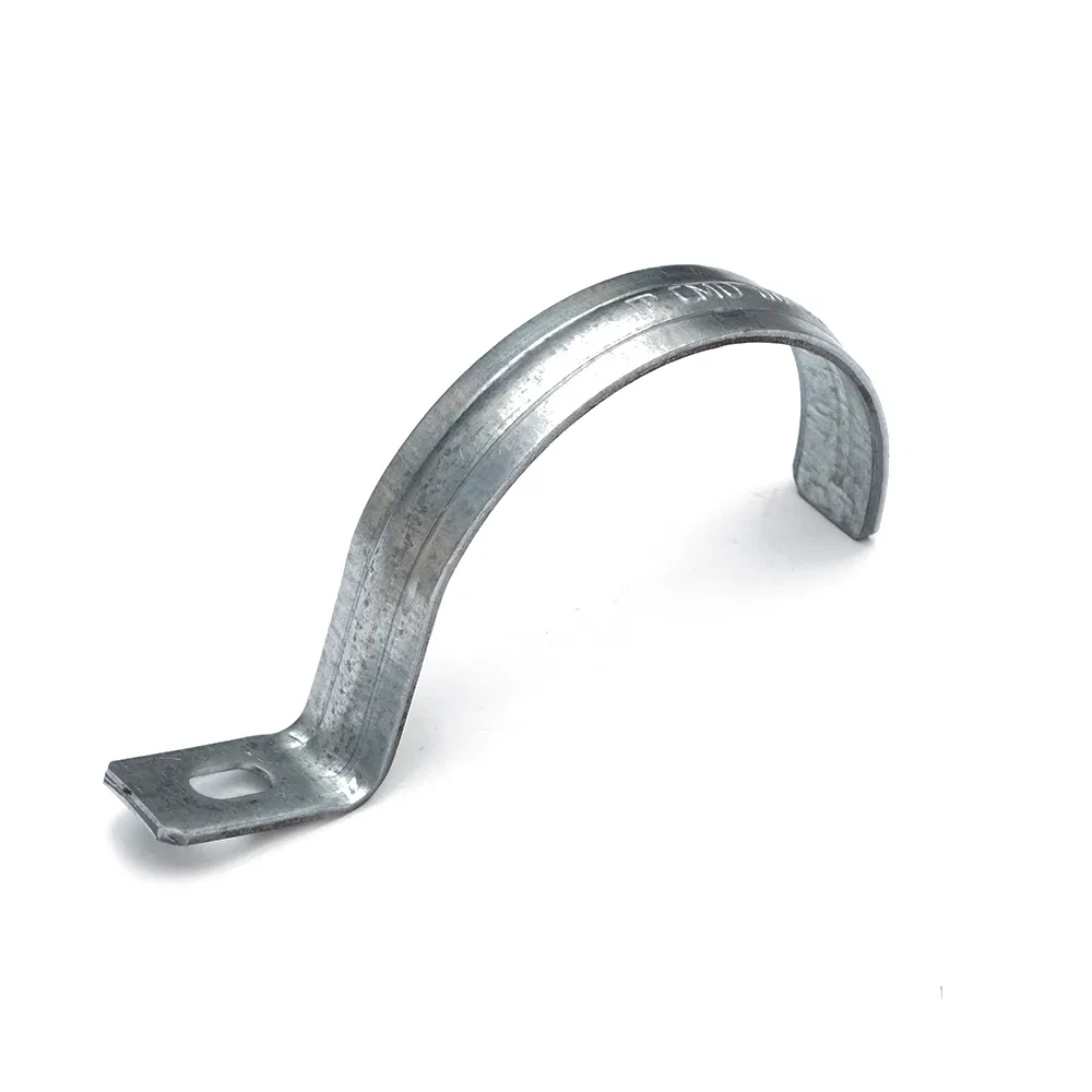 Single-leg reinforced fire-resistant metal clip СМОУ d60-63 mm (50pcs/350pcs pkg/box) Промрукав PR13.02407