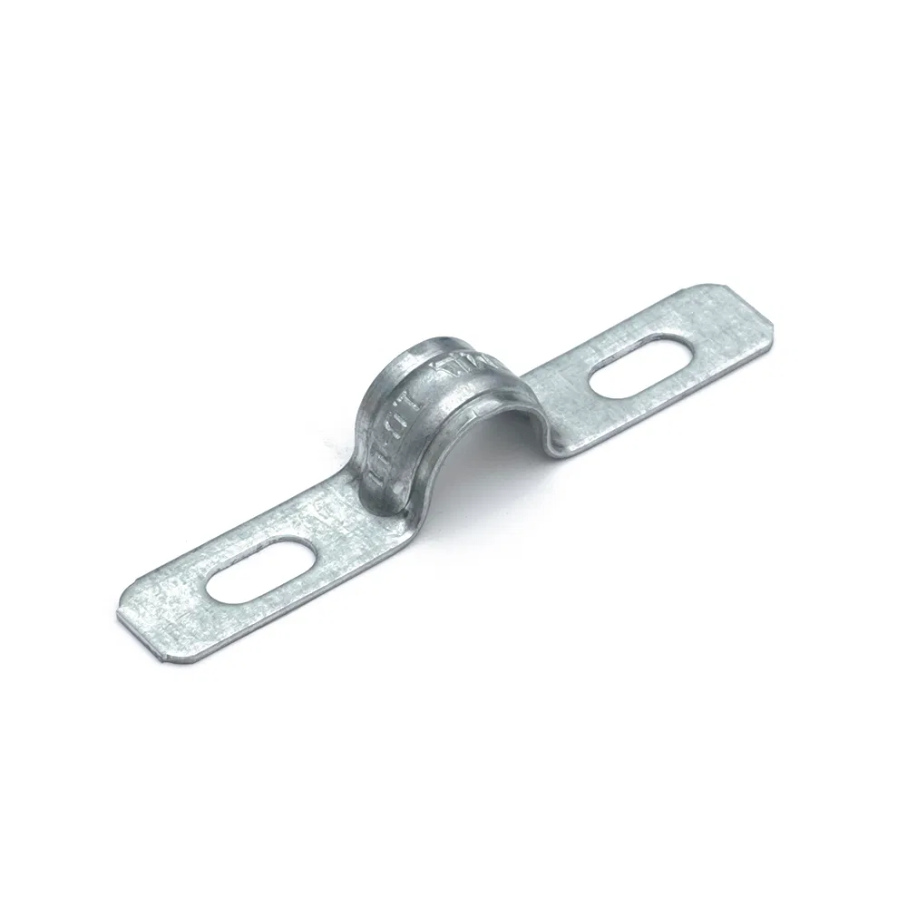 Two-prong reinforced fire-resistant metal clip SMDU d10-11 mm (100pcs/2200pcs pkg/box) Promrukav PR13.02409