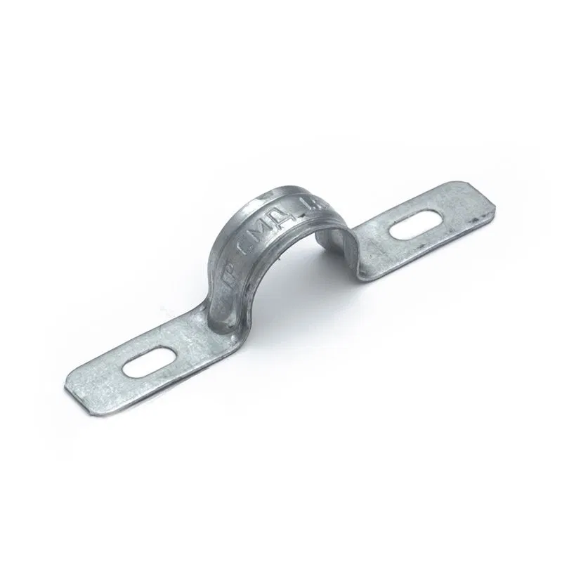 Two-prong reinforced fire-resistant mounting clip SMDU d16-17m metal (pack 100pcs) Promrukav PR13.02412