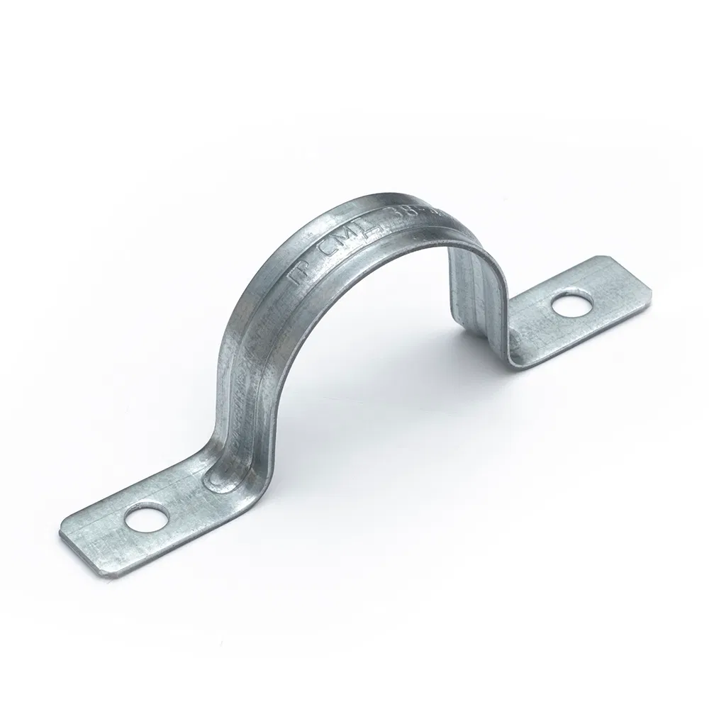 Reinforced two-leg fire-resistant metal clip SMDU d38-40 mm shaft d 6,5 mm (50pcs/350pcs pkg/box) Promrukav PR13.02441