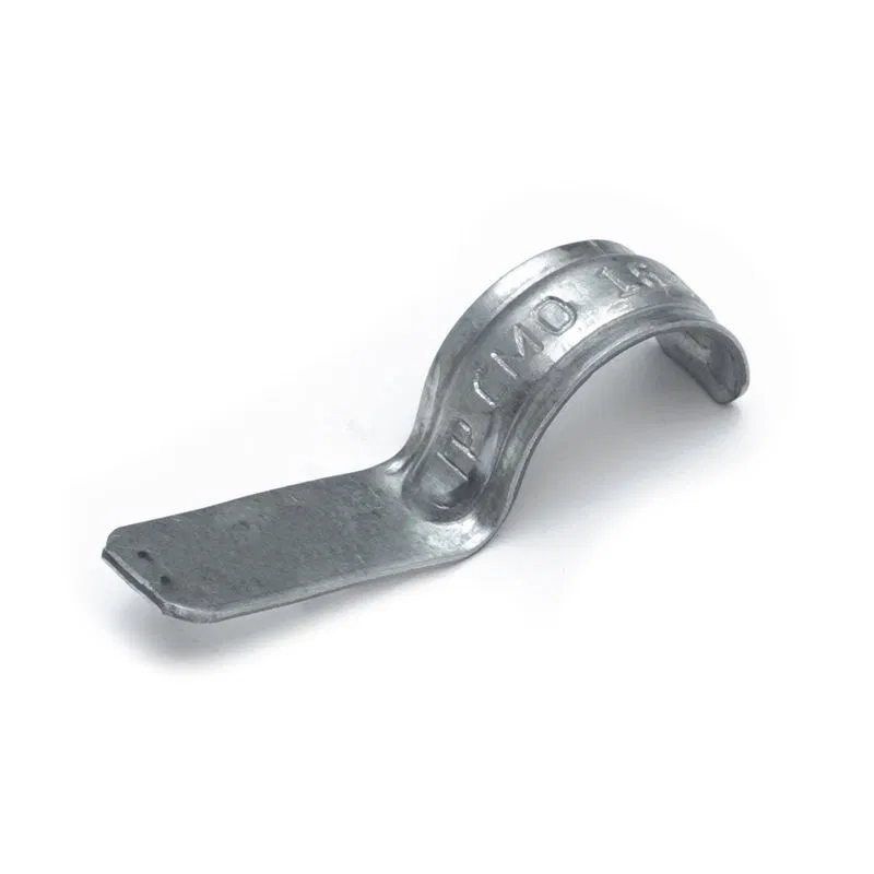 Single-clamp mounting clip SMO d16-17mm for mounting gun without screwdriver metal. (pack 100pcs) Stroitel Promrukav PR13.02554