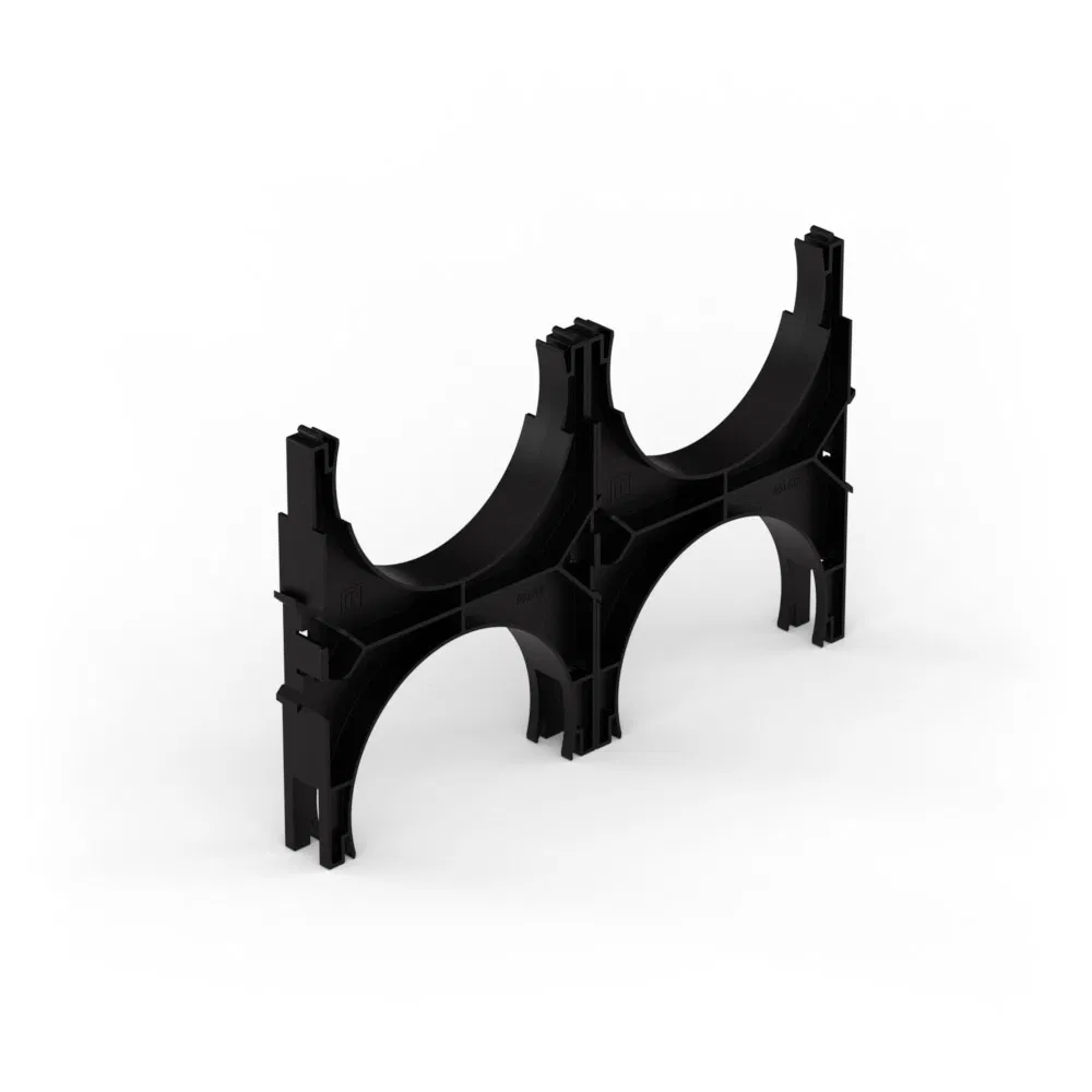 Cluster for double-wall pipes d160 mm, double, two-sided (43 pcs/box) Promrukav PR13.02573