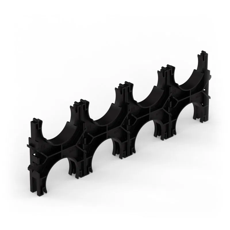 Four-way double-sided cluster for d75mm double-wall pipes Promrukav PR13.02589