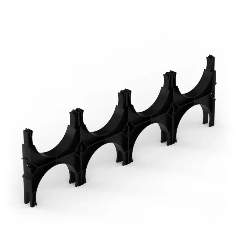 Four-way double-sided cluster for d160mm double-wall pipes Promrukav PR13.02593