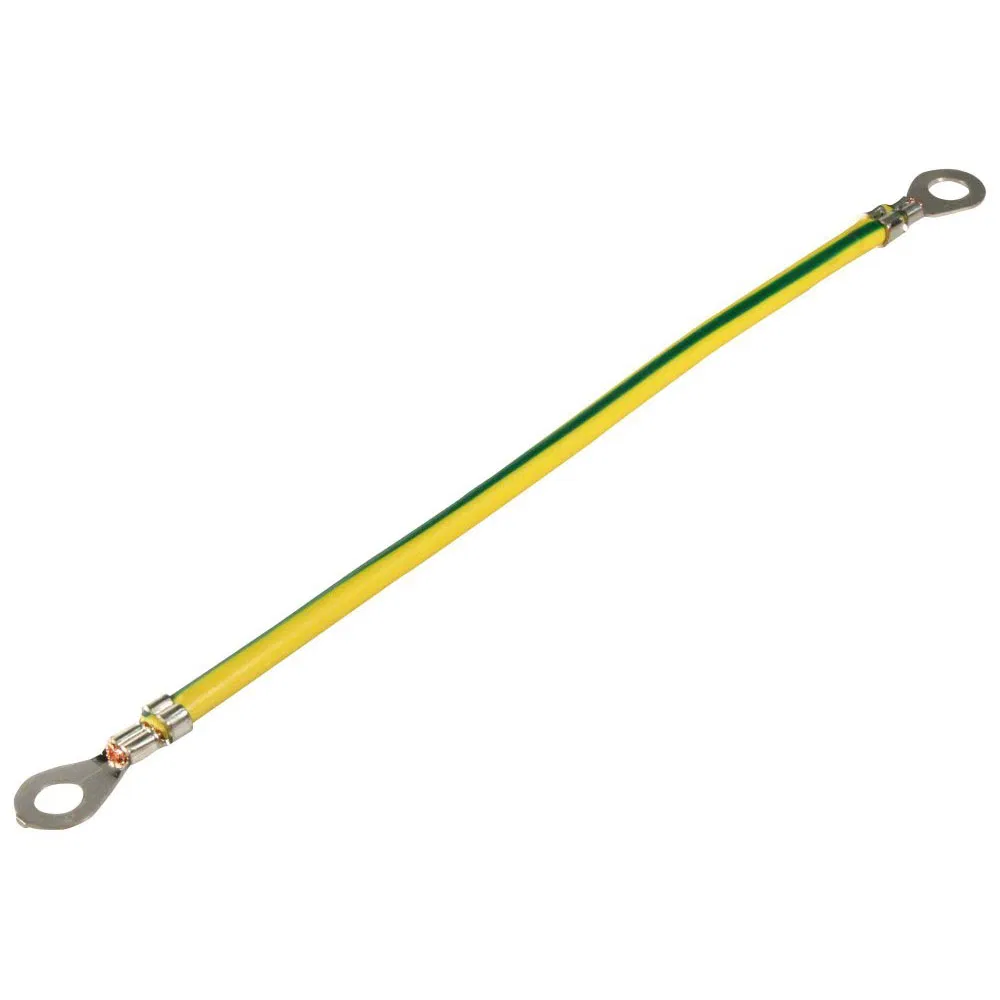 Grounding wire 6 mm² length 200 mm (10 pcs/pkg) Promrukav PR13.02754