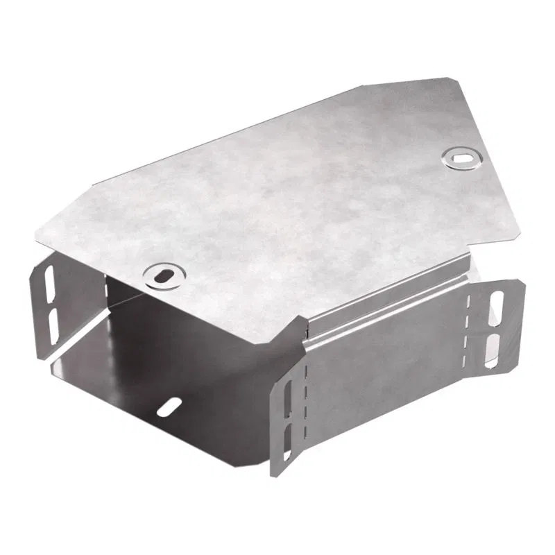 Horizontal tray angle 45deg. 150x80 Standard with cover Promrukav PR16.0427