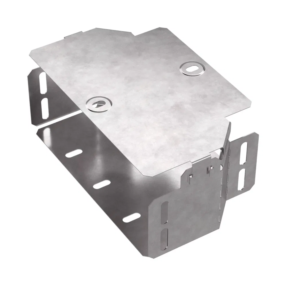 Symmetrical adapter with cover Standard 200x150x80 Promrukav