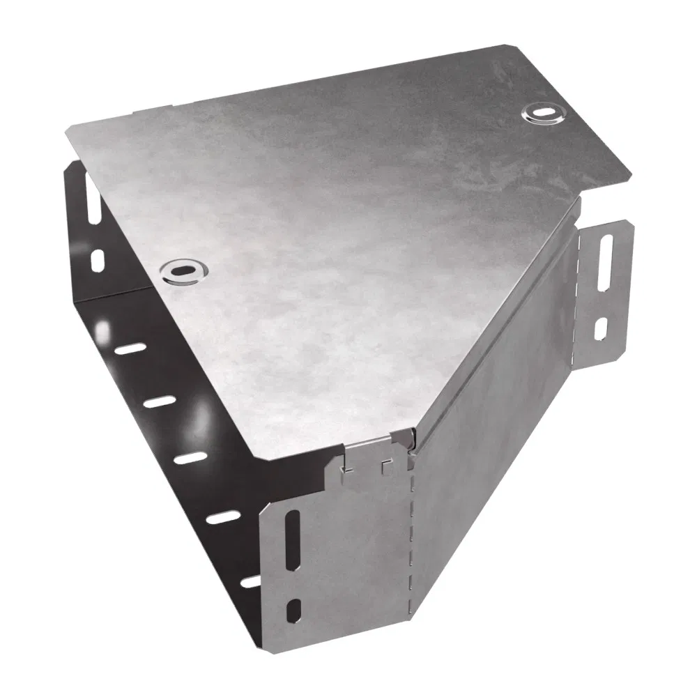 Left adapter with cover Standard 300x150x100 Promrukav