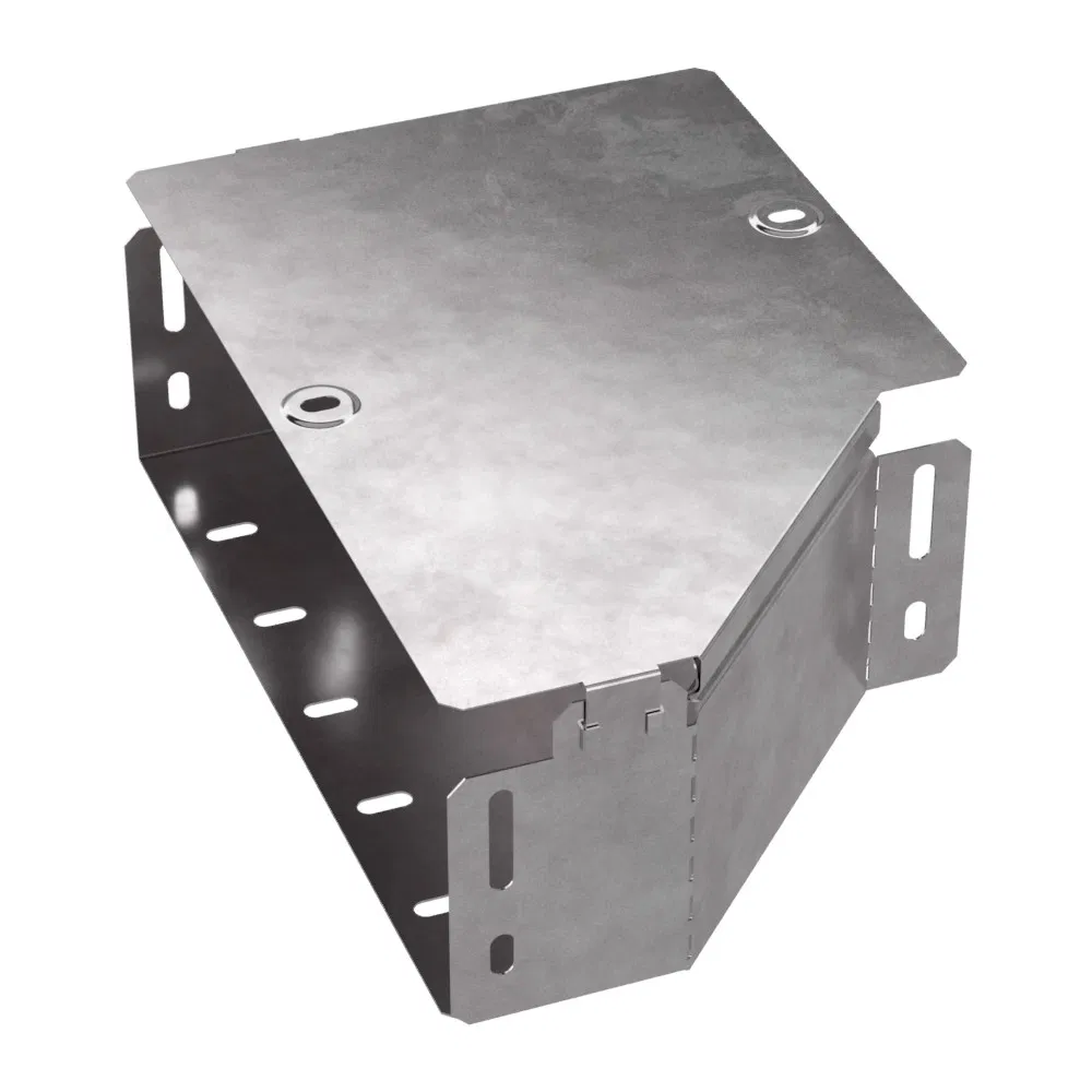 Left adapter with cover Standard 300x200x100 Promrukav